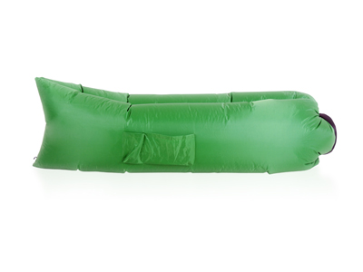 Надувной диван Биван, зеленый