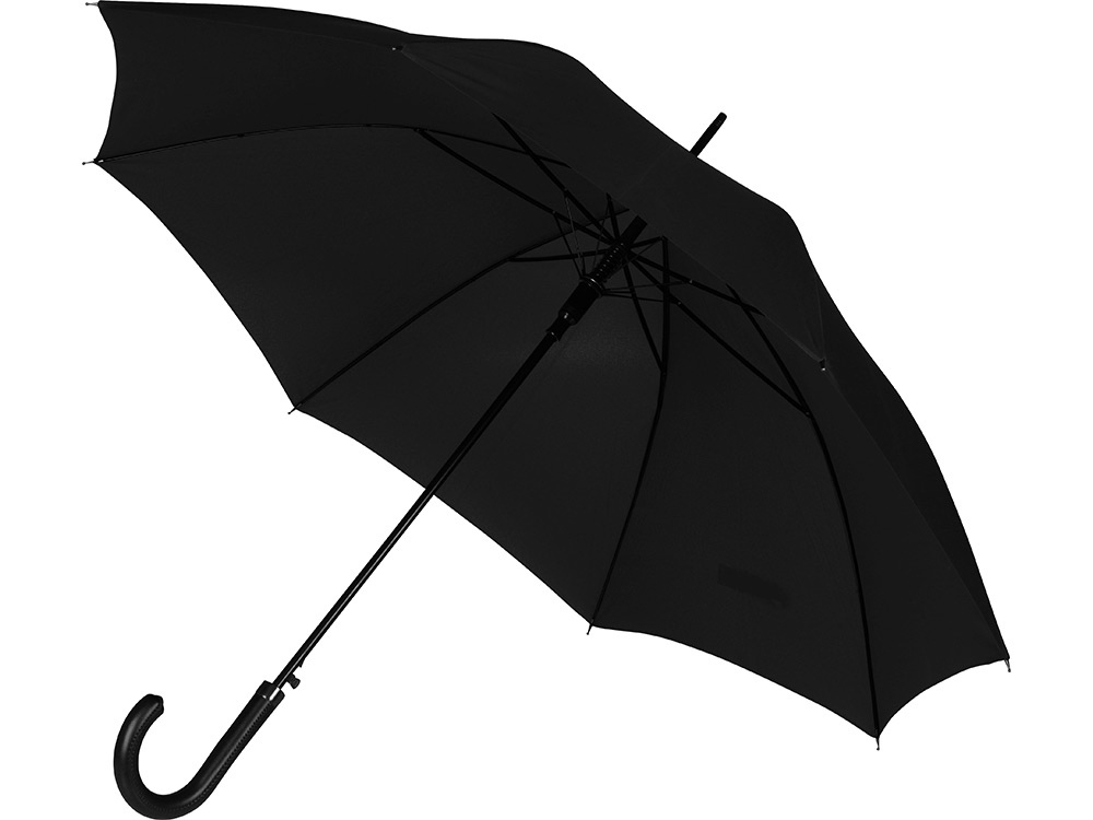 Зонт-трость полуавтомат Алтуна, черный