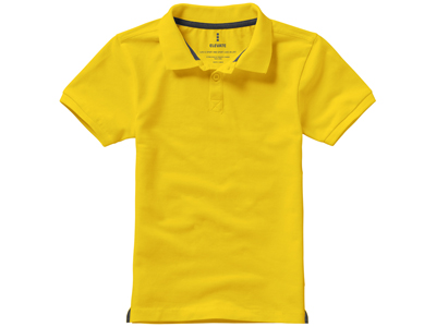 Рубашка поло Calgary детская, желтый