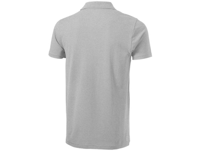 Рубашка поло Seller мужская, серый меланж