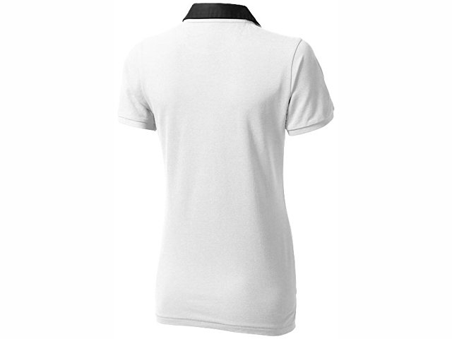 Рубашка поло York женская, белый/антрацит
