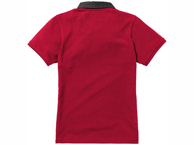 Рубашка поло York женская, красный/антрацит