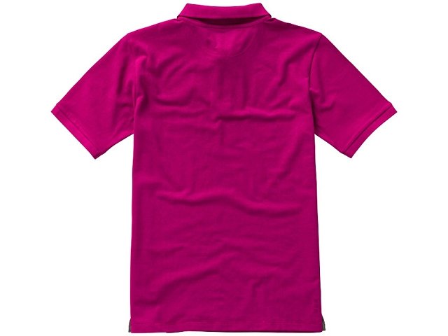 Calgary мужская футболка-поло с коротким рукавом, фуксия