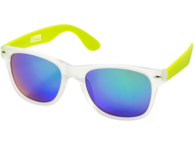 Солнцезащитные очки California, бесцветный полупрозрачный/лайм