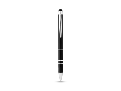 Ручка-стилус шариковая Charleston, черный, черные чернила