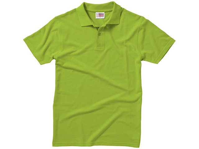 Рубашка поло First C мужская, зеленое яблоко