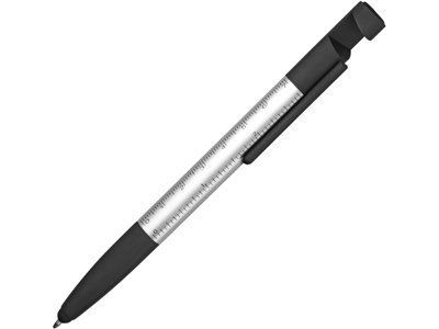Ручка-стилус металлическая шариковая многофункциональная (6 функций) Multy, темно-синий