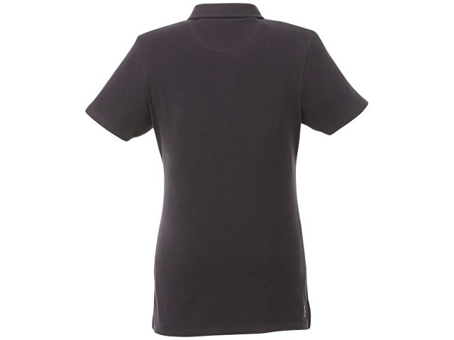 Женская футболка поло Atkinson с коротким рукавом и пуговицами, серый графитовый