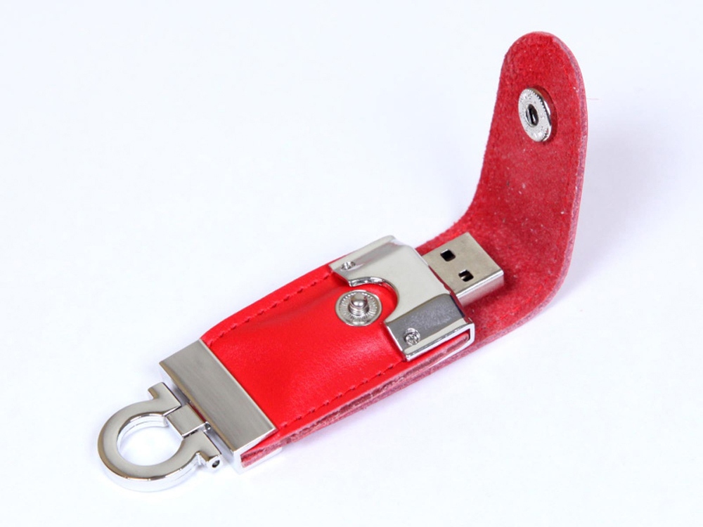 USB-флешка на 16 Гб в виде брелка, оранжевый