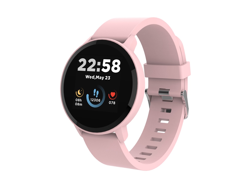 Смарт-часы со встроенным плеером Canyon SaltSW-78, розовый