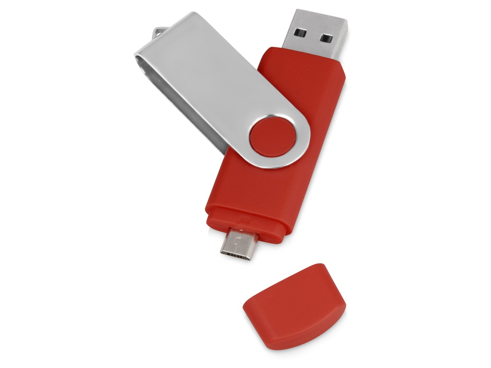 Флеш-карта USB 2.0 16 Gb Fero, серебристый