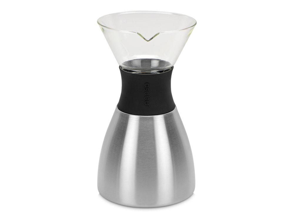 Кофеварка POUR OVER, 1000 мл, красный/черный