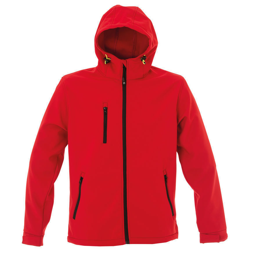 Куртка Innsbruck Man, красный_M, 96% полиэстер, 4% эластан
