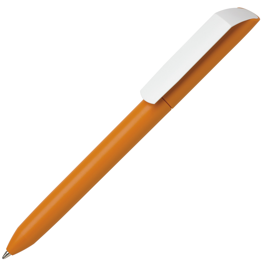 Ручка шариковая FLOW PURE, желтый, пластик