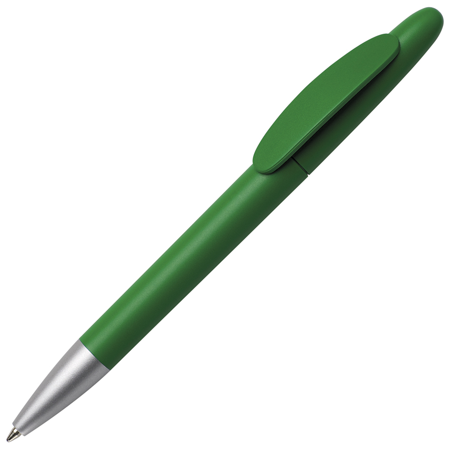 Ручка шариковая ICON, темно-зеленый, пластик