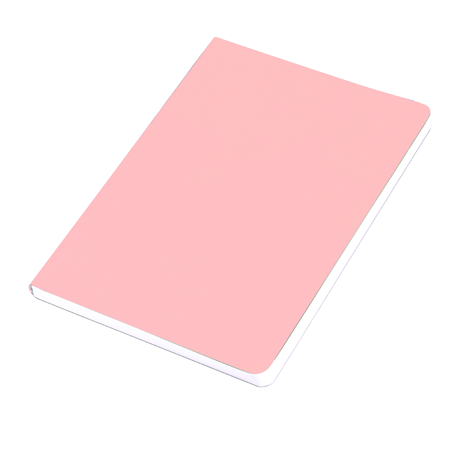 Ежедневник недатированный Tony, А5, светло-розовый, кремовый блок в линейку