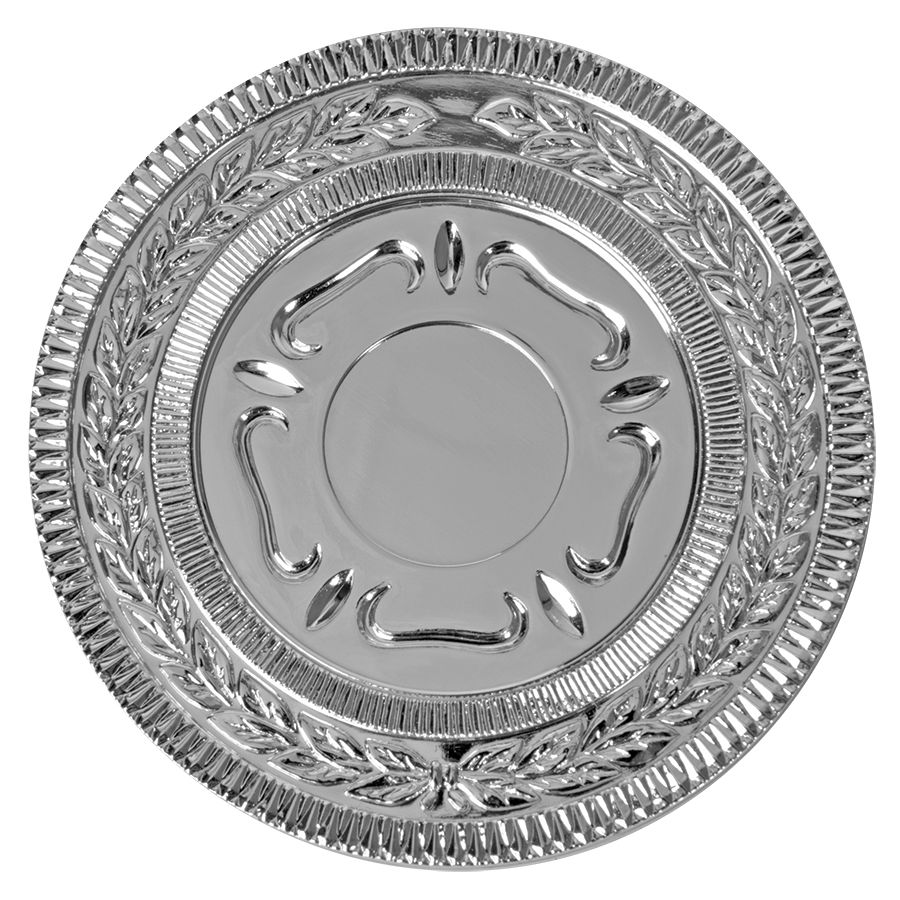 Медаль наградная "Серебро"; серебристый; 12х12х2,2 см; D=8,7 см; металл, дерево, стекло