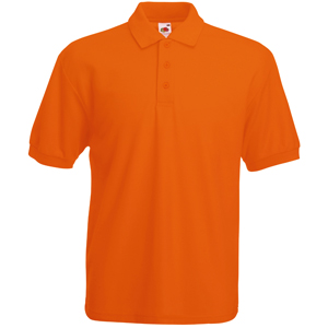 Рубашка поло мужская "65/35 Polo", оранжевый_L, 65% п/э, 35% х/б, 180 г/м2