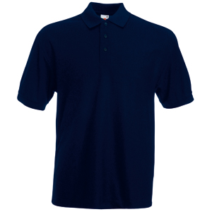 Рубашка поло мужская "65/35 Polo", глубокий темно-синий_M, 65% п/э, 35% х/б, 180 г/м2