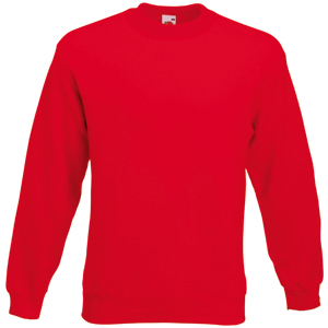 Толстовка мужская с начесом "Classic Set-in Sweat",  красный, XL, 80% х/б 20% полиэстер, 280 г/м2