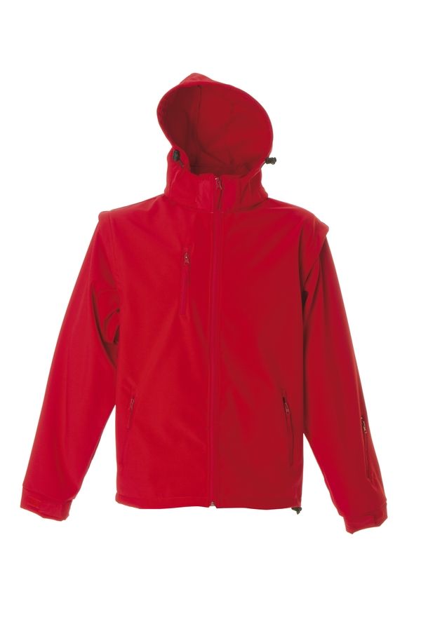 BRUNICO Куртка софтшел, водонеприницаемый красный, размер 3XL
