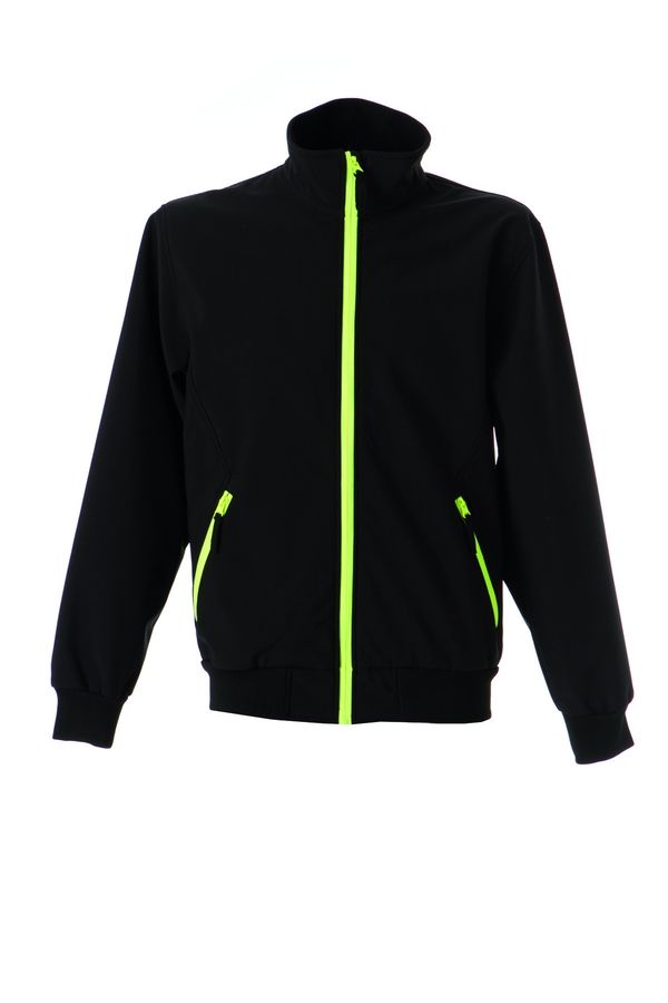 LUGANO Куртка, софтшел, водонеприницаемый черный, размер XL