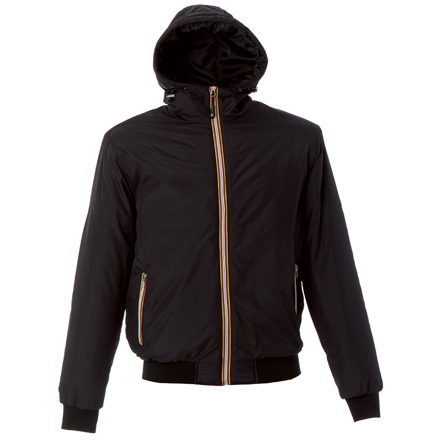 Куртка мужская "Ottawa", черный_ L, 100% нейлон, 20D; подкладка: 100% полиэстер, 210T
