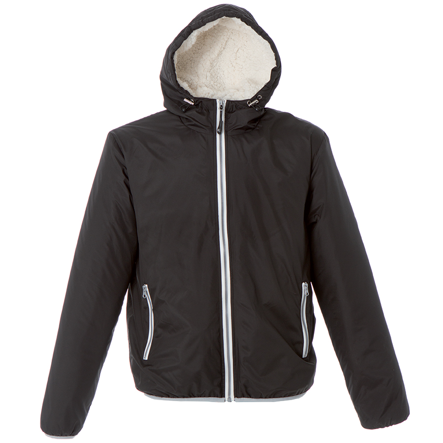 Куртка мужская  "Bergen", черный_ S, 100% полиэстер, 320T подкладка: 100% полиэстер