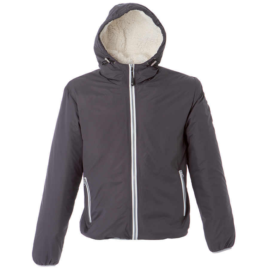Куртка мужская  "Bergen", темно-серый_S, 100% полиэстер, 320T подкладка: 100% полиэстер