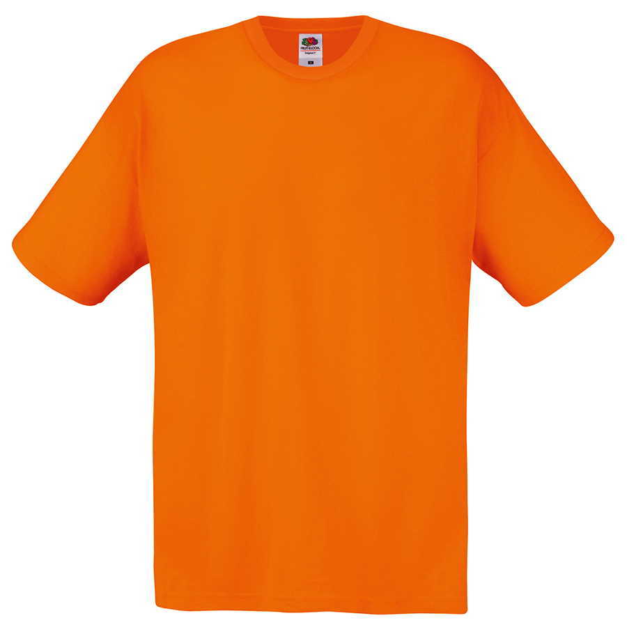 Футболка мужская "Original Full Cut T", оранжевый_2XL, 100% х/б, 145 г/м2