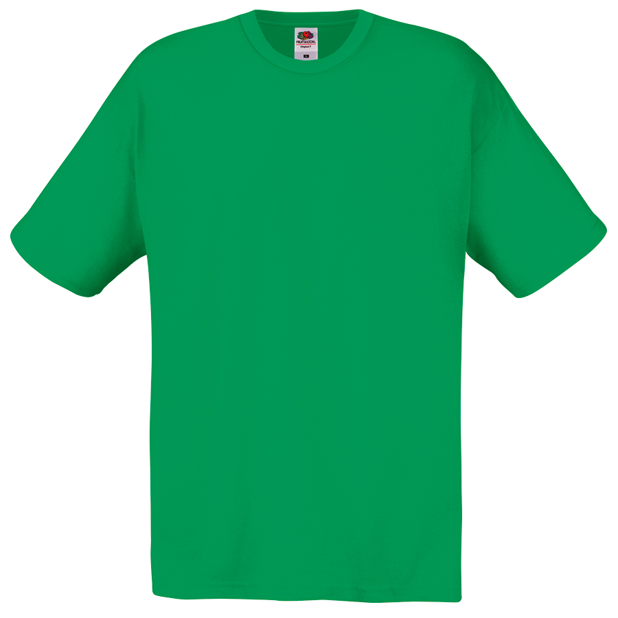 Футболка мужская "Original Full Cut T", зеленый_XL, 100% х/б, 145 г/м2