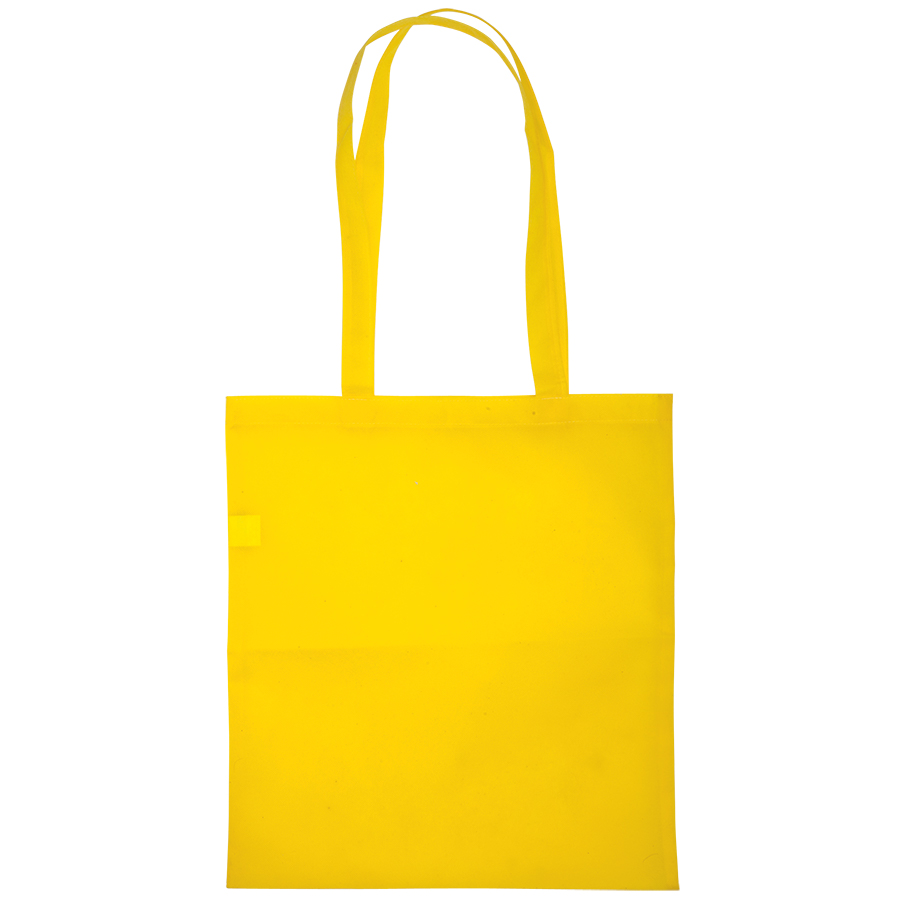 Сумка для покупок "Daily"; желтая; 36*40 см; материал нетканый 75г/м2