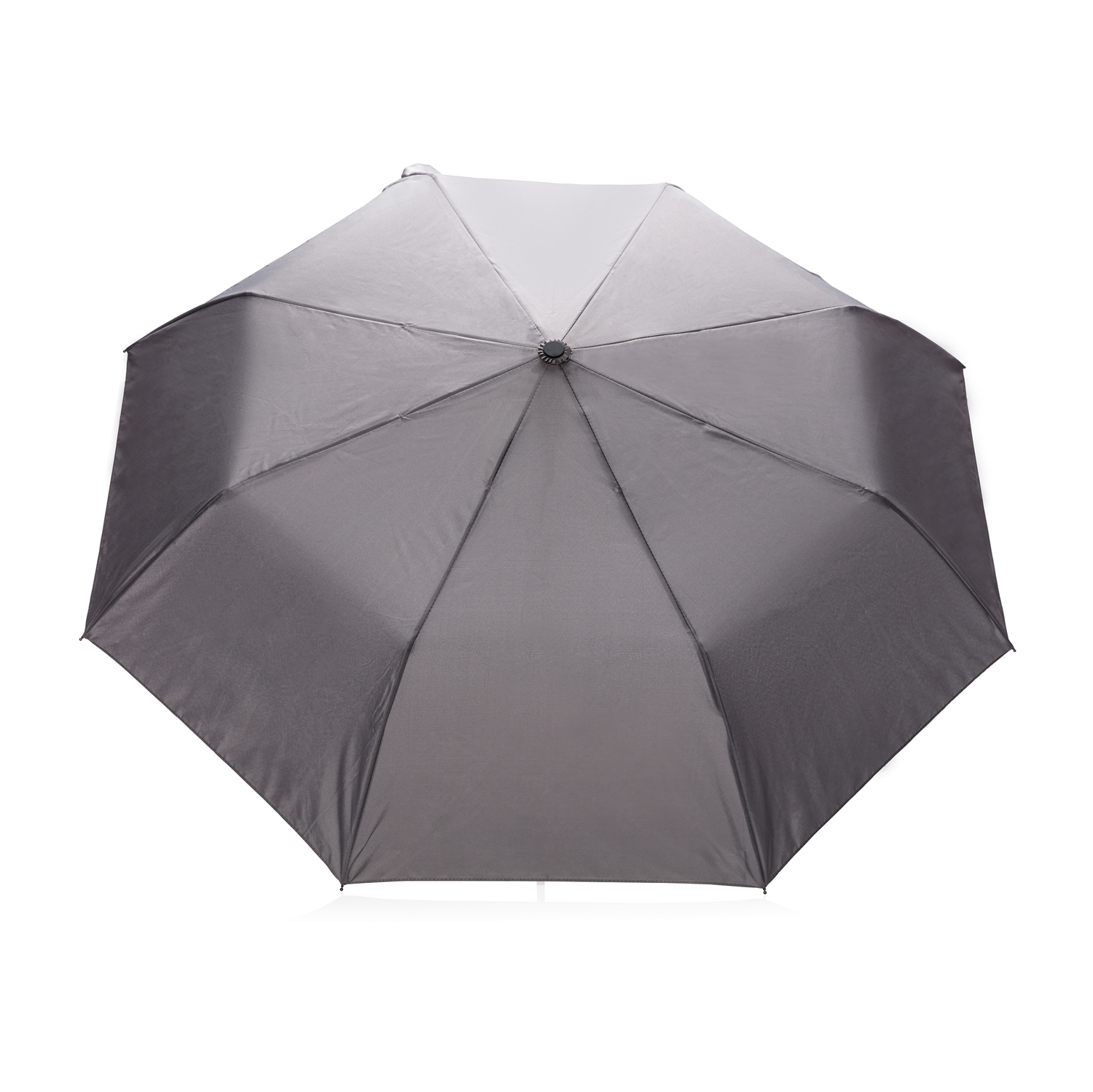 Складной зонт зонт-полуавтомат  Deluxe 21”, серый