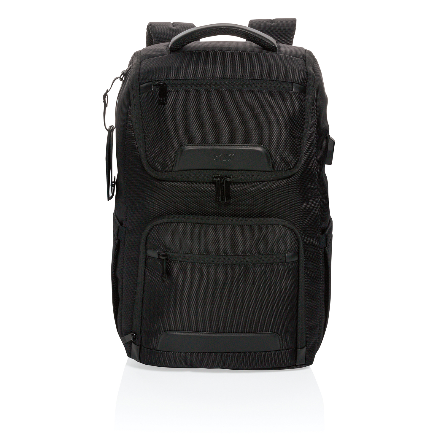Рюкзак для ноутбука 15.6" Swiss Peak Voyager из RPET с USB & RFID